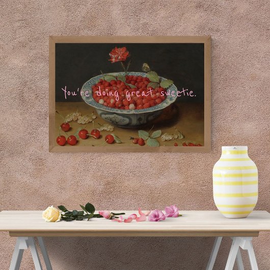 Art ポップ・アートの Doing Sweetie Berry素晴らし Poster ポスター