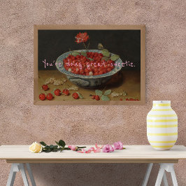 Art ポップ・アートの Doing Sweetie Berry素晴らし Poster ポスター