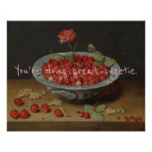 Art ポップ・アートの Doing Sweetie Berry素晴らし Poster ポスター (正面)