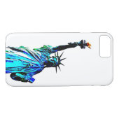 Art ポップ・アートの Lady Liberty iPhone 7ケース Case-Mate iPhoneケース (裏面(横))