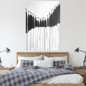 ART モダン Impersonal Society キャンバスプリント (インサイチュ (寝室))