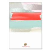 Art モダン Seaooam Coral Table Nos.のボードへのピン テーブルナンバー (裏面)