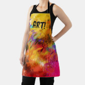 ART!色彩の鮮やかプレメシアップ エプロン (インサイチュ)
