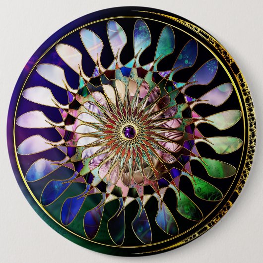 Art 1のスピンボタン 缶バッジ (正面)