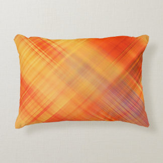 art abstract geometric diagonal lines pattern, blu アクセントクッション