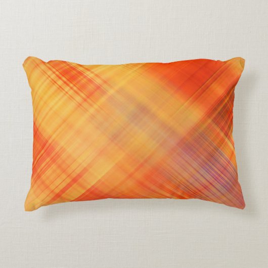 art abstract geometric diagonal lines pattern, blu アクセントクッション (正面)