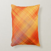 art abstract geometric diagonal lines pattern, blu アクセントクッション (正面(垂直))