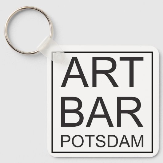 ART & Bar Potsdam Schlüsselanhänger by ARTCommerz キーホルダー (正面)