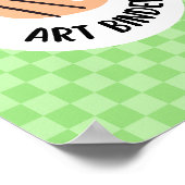 art binder insert - teacher organization ポスター (角)