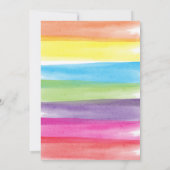 Art Birthday Partyへの招待 招待状 (裏面)