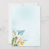 Art Birthday Partyへの招待 招待状 (裏面)