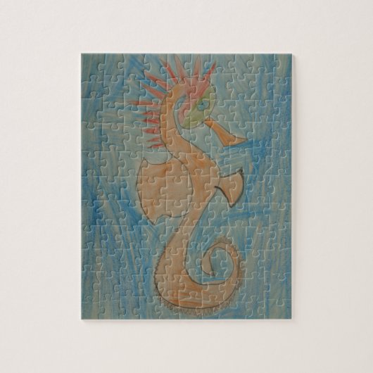 Art by Children, Seahorse,パズル ジグソーパズル (縦)