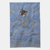Art by Children, Spider with cobweb,スケッチ キッチンタオル (縦)
