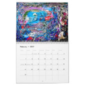 ART BY DAF 2026カレンダー2 カレンダー (2月 2027)