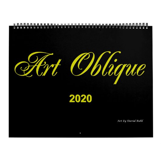 Art by David Ruhl - 2020カレンダー カレンダー (カバー)