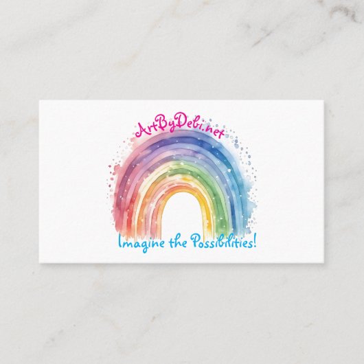 Art By Debi、名刺 名刺 (正面)