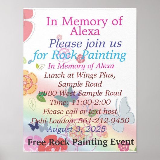 Art by Debi, Alexa Poster ポスター (正面)