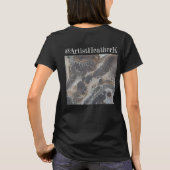 Art by Heather The Serpentの基本Tシャツ Tシャツ (裏面)