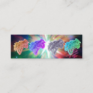 Art by Micheal Dragons Business Book Mark Card スキニー名刺