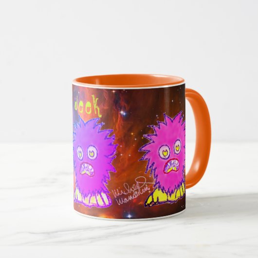 Art by Micheal Jeek Mug マグカップ (正面右)