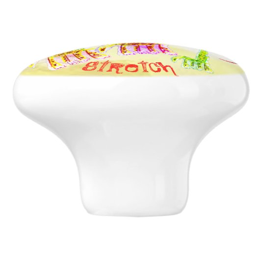 Art by Micheal Stretch Ceramic Pull セラミックノブ (側面)