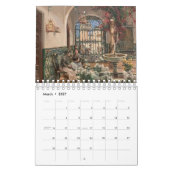art calendar  カレンダー (3月 2027)