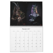 Art calendar 2026 カレンダー (1月 2027)