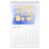 Art Calendar - Food & Co. カレンダー (1月 2027)