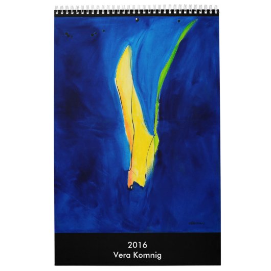 Art Calendar- Kunst Kalender Vera Komnig カレンダー (カバー)