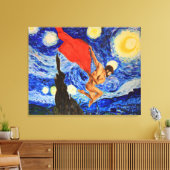 Art Canvas - by Debbie Davidsohn - Sealed in Wind キャンバスプリント (インサイチュ (リビング))