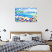 Art Canvas Print: Mother Ivey's Bay Cornwall キャンバスプリント (インサイチュ (寝室))