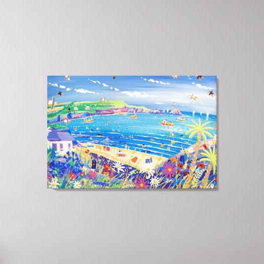Art Canvas Print: Mother Ivey's Bay Cornwall キャンバスプリント (正面)