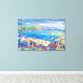 Art Canvas Print: Mother Ivey's Bay Cornwall キャンバスプリント (インサイチュ (ウッドフロア))