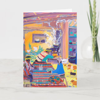 Art Card:ペルーのポテト食べ手。 カード