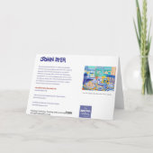 Art Card: Cornish Teatime （コーニッシュブルー） カード (裏面)