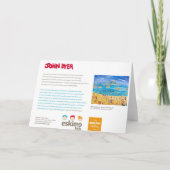 Art Card: EskimoKids at St Michael's山 カード (裏面)