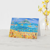 Art Card: EskimoKids at St Michael's山 カード (黄色い花)