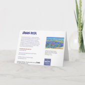 Art Card: Flowers for Honey, Provence カード (裏面)