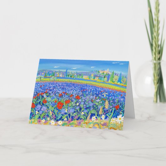 Art Card: Flowers for Honey, Provence カード (正面)