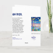 Art Card: Seaide Jubilee Teaパーティー（John Dyer著） カード (裏面)