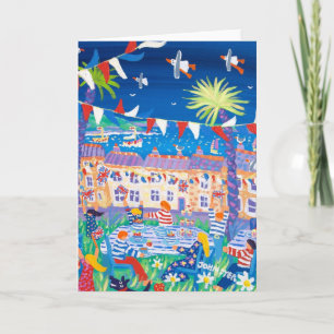 Art Card: Seaide Jubilee Teaパーティー(John Dyer著) カード