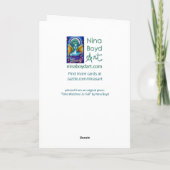 Art Card: "Time Watches Us: Fall" カード (裏面)