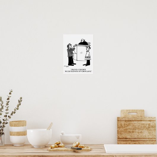 Art Cartoon 3691 ポスター (キッチン)