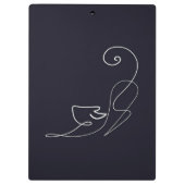 Art Catモダンクリップボード |学校給養 クリップボード (裏面)