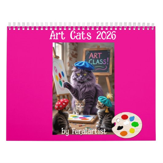 Art Cats Calendar カレンダー (カバー)