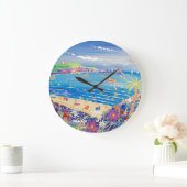 Art Clock:マザー・イヴェイのベイコーンウォール ラージ壁時計 (ホーム)