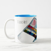 Art Coffee Mug ツートーンマグカップ (左)