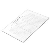 Art Craft Show Exhibit Fair Guestbook ノートパッド (アングル)