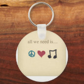 art-cute-感動的-love-music-Favim.com-189041 キーホルダー (正面)