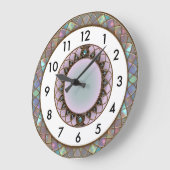 Art Deco ラージ壁時計 (傾斜)